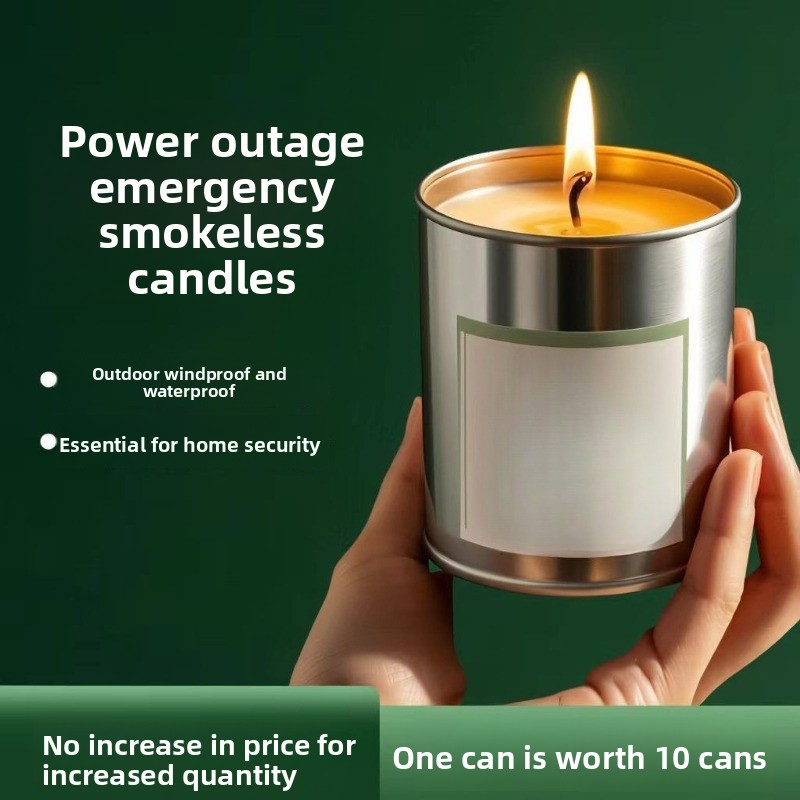 Outdoor Power For Wedding - Noodpreventiekaarsen voor rampenbestrijding, rookloos, geurloos, waterdicht,