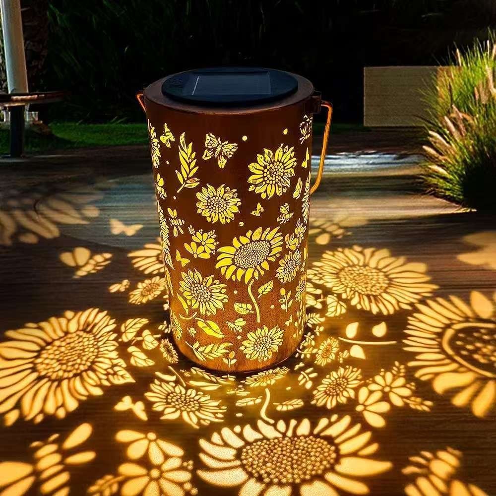 Outdoor Power Supply - Zonnebloemlicht en schaduwlamp Waterdicht buitenlicht op
