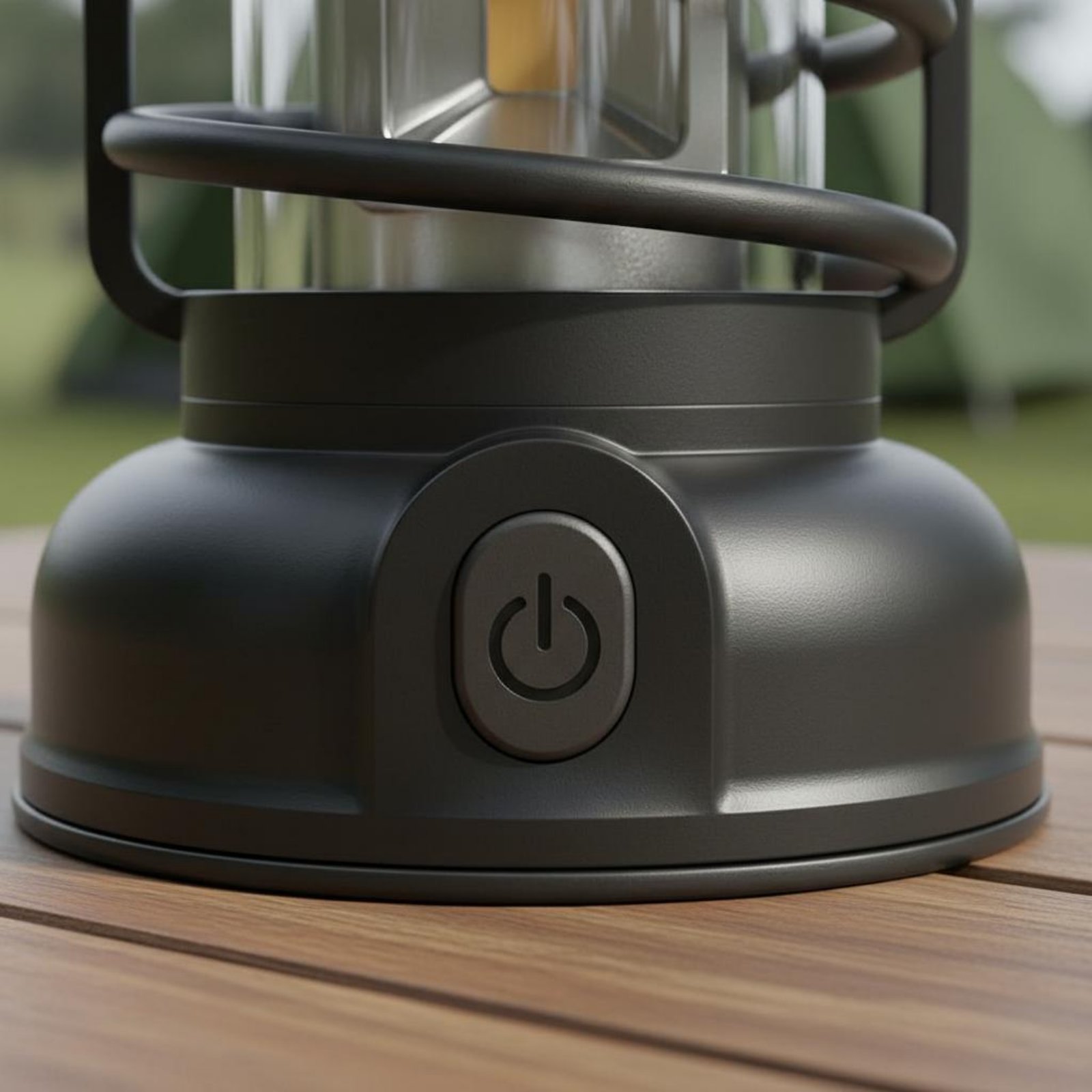Outdoor Power Supply - Retro campinglantaarn Tweewegstroomvoorziening Vintage design Lichtgevende