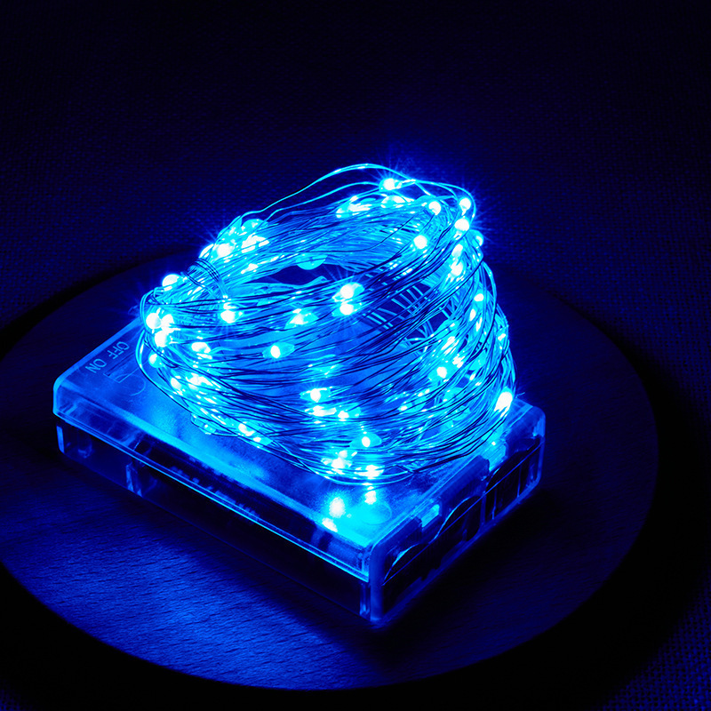 Outdoor Power For Wedding - Bruiloft Vakantie Festoen LED Zilver Draad