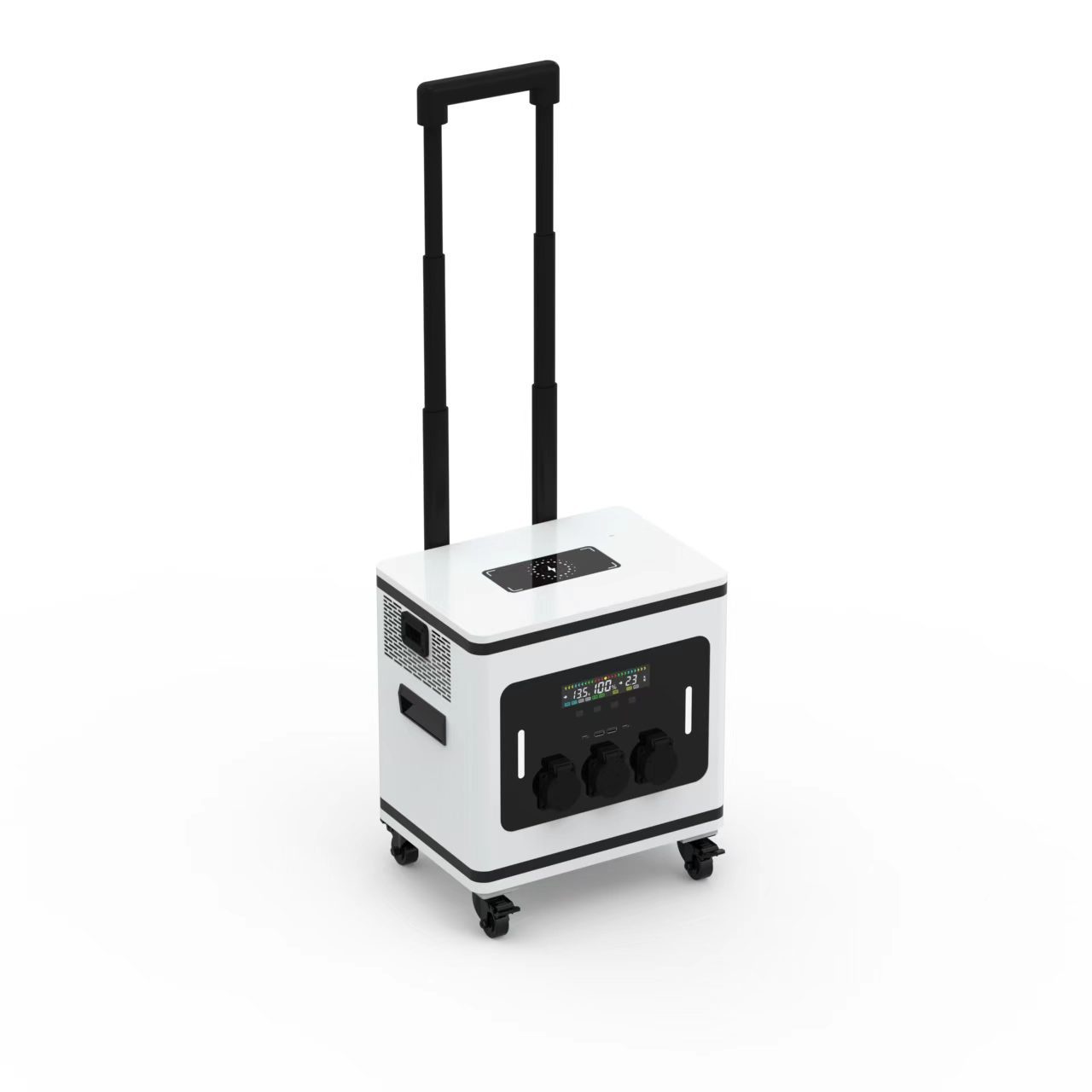 Outdoor Power Supply - Lithium-ionbatterij Mobiele buitenvoeding 220v Draagbare noodvoeding