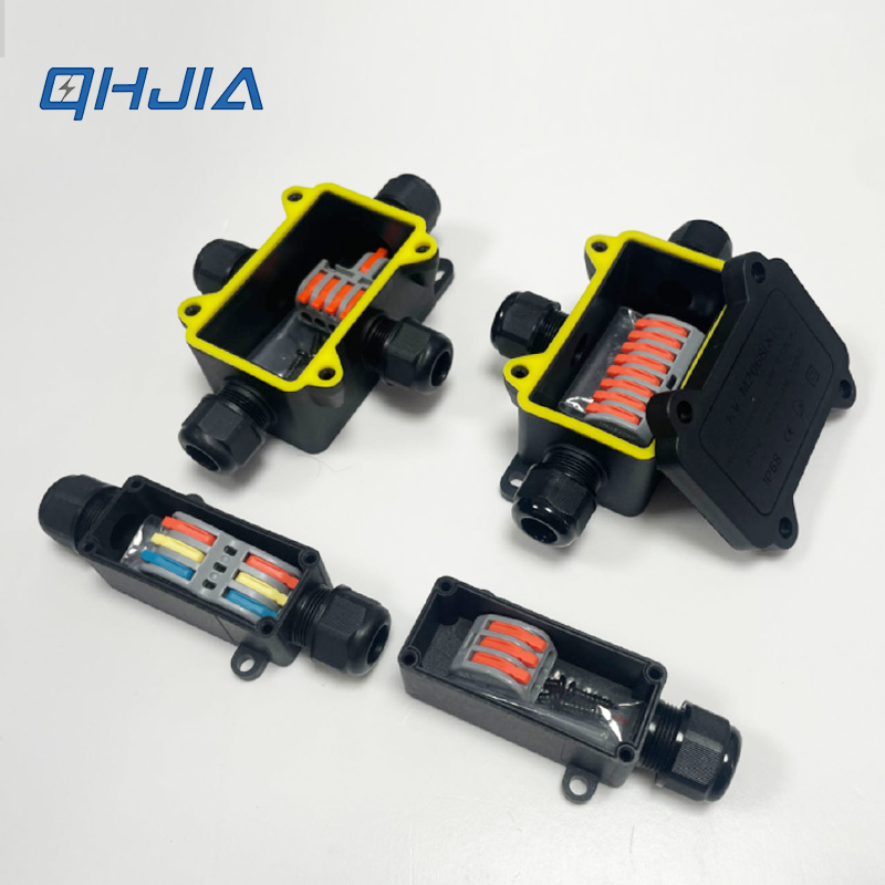 Outdoor Power Distribution Box - IP68 waterdichte aansluitdoos PA66 snel aansluitklemmenblok