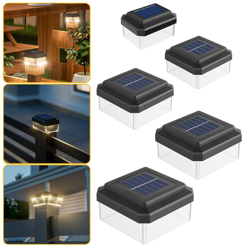 Outdoor Power Post - Solar LED Post Cap Light voor
