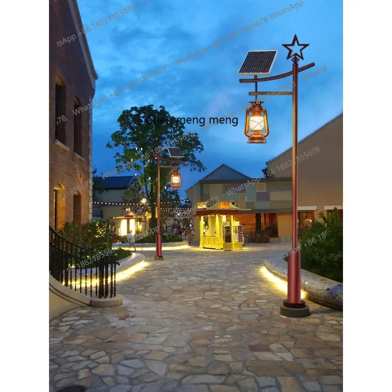 Outdoor Power Post - 03 s51 Buitenlamp op zonne-energie, lamp
