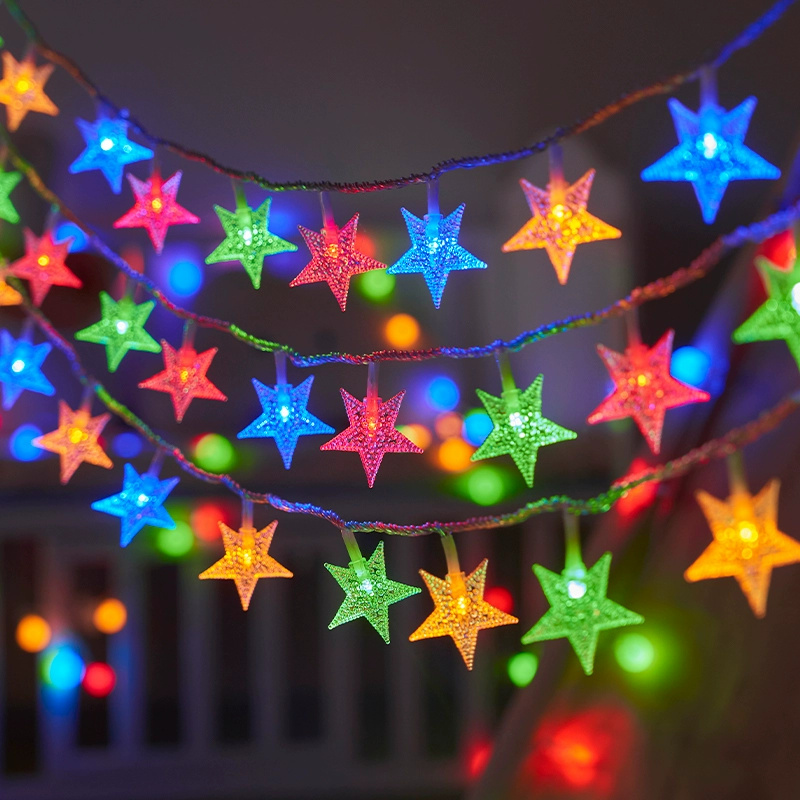 Outdoor Power For Wedding - Batterij Power Festoen Ster Fee Lichtslingers