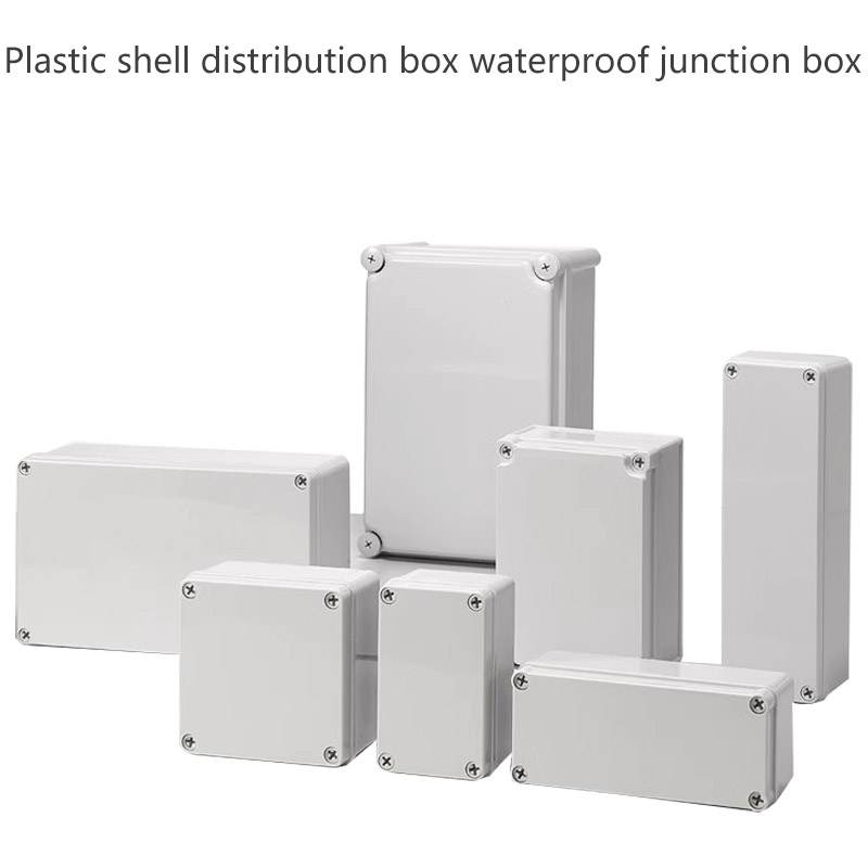 Outdoor Power Monitor - ABS-kunststof waterdichte aansluitdoos AG Outdoor regenbestendige