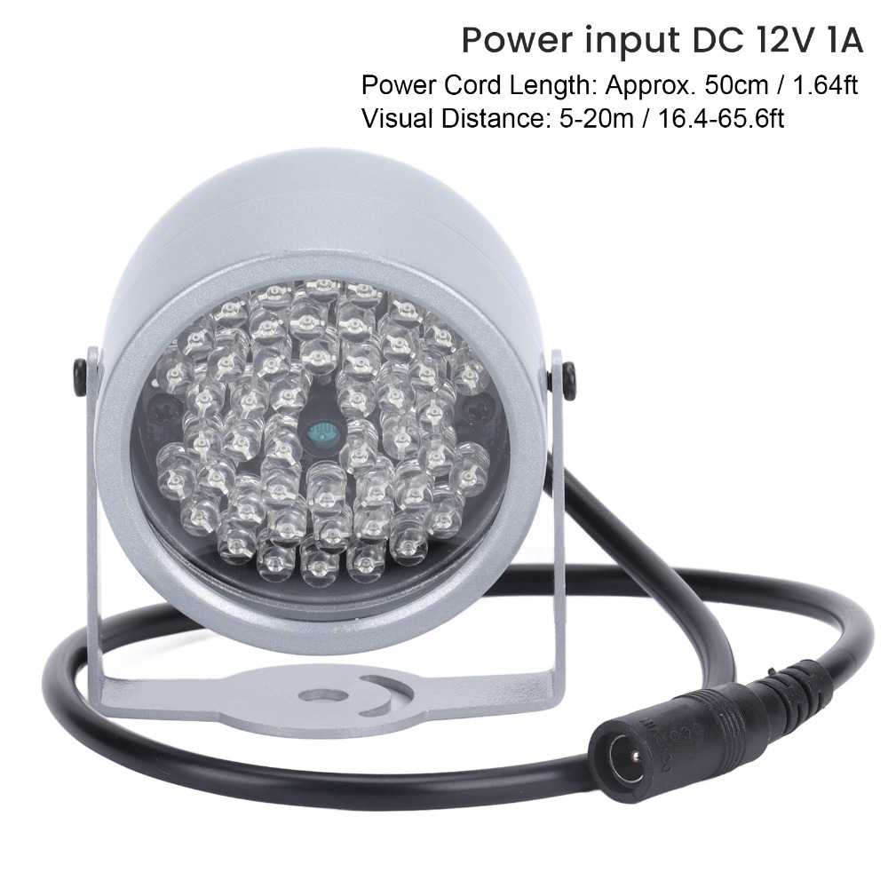 Outdoor Power Monitor - 48 LED's Vullicht 12V spanning Automatische