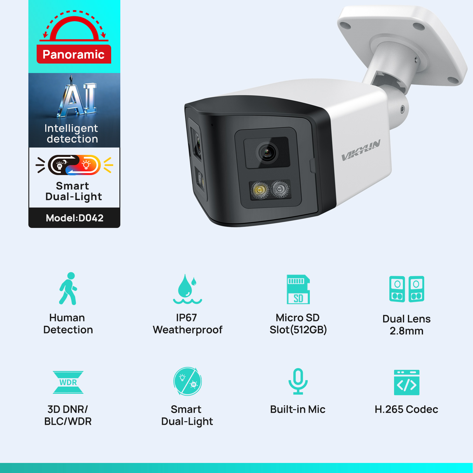 VIKYLIN 170 °   Panoramische b - Outdoor Power Post recensie en prijs