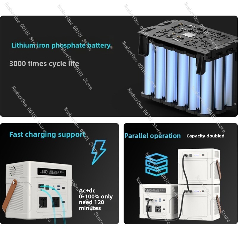 Draagbare 1000W buiten-stroomv - Outdoor Power Generator recensie en prijs