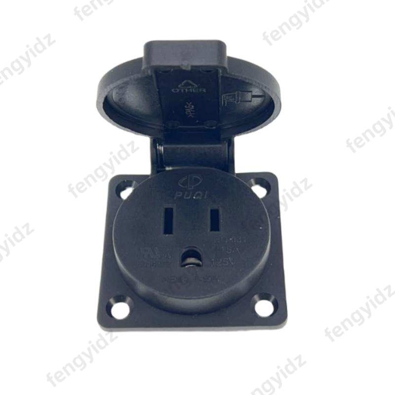 Zwart 125V 15A 20A IP44 CE Ame - Outdoor Power Outlet Waterproof recensie en prijs