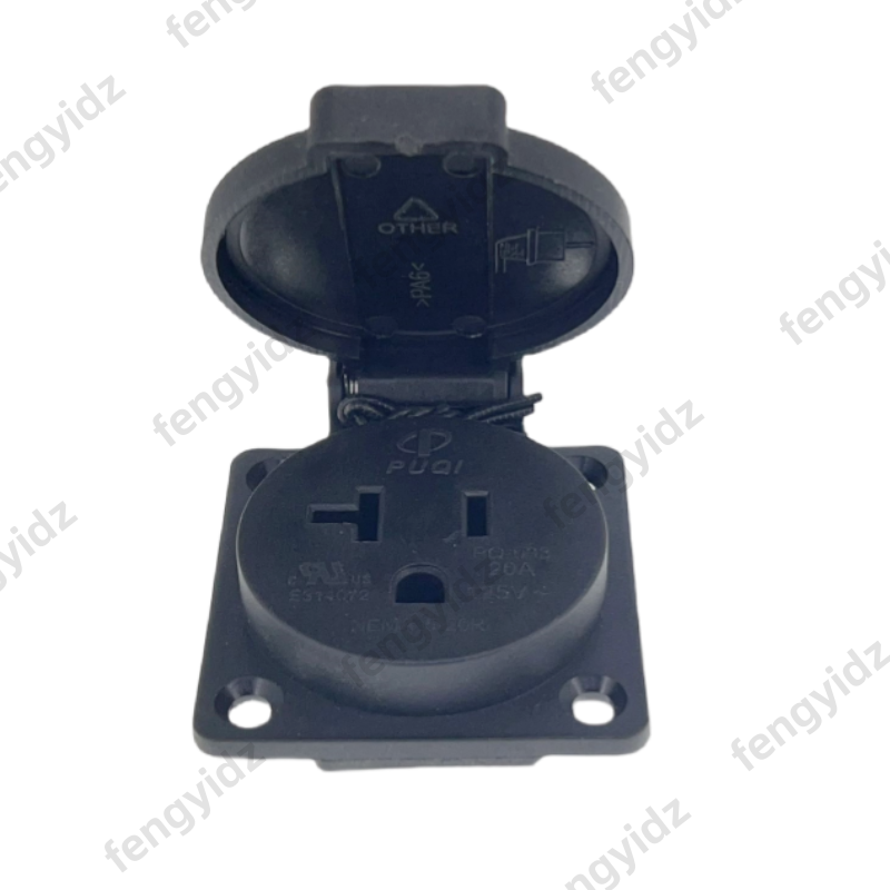 Zwart 125V 15A 20A IP44 CE Ame - Outdoor Power Outlet Waterproof recensie en prijs