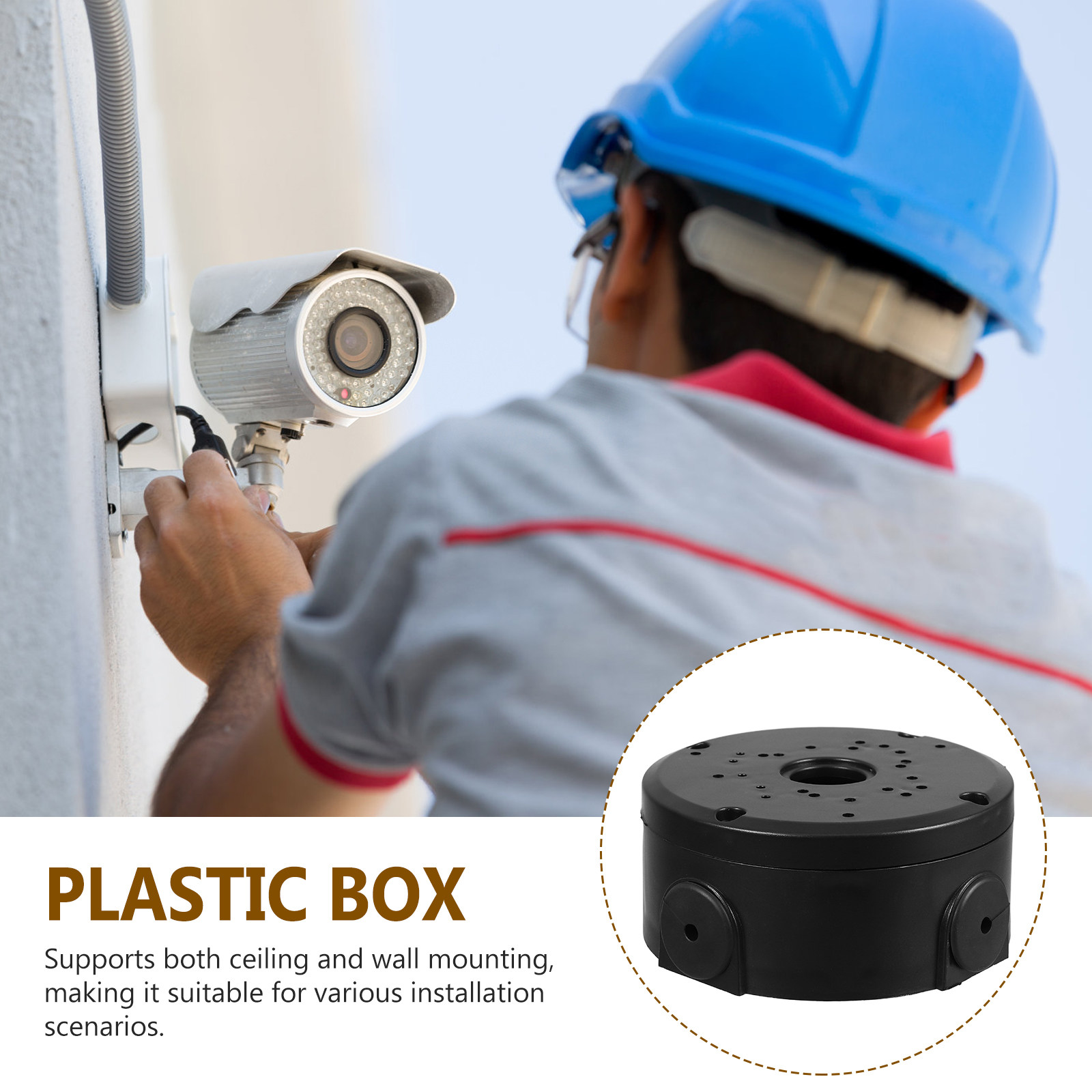 Stroomkabel Dome Montagebeugel - Outdoor Power Cable Junction Box recensie en prijs