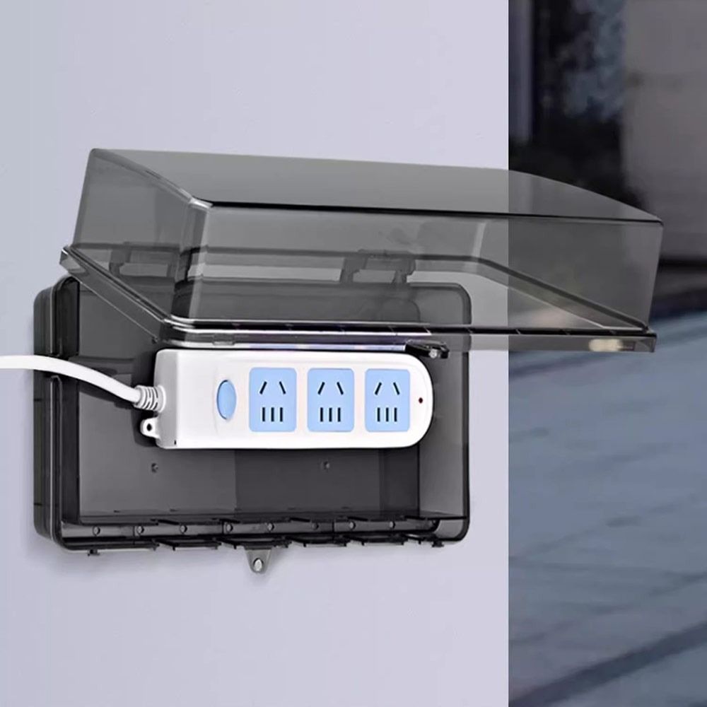 Duurzame kunststof stekkerdoos - Outdoor Power Outlet Waterproof recensie en prijs