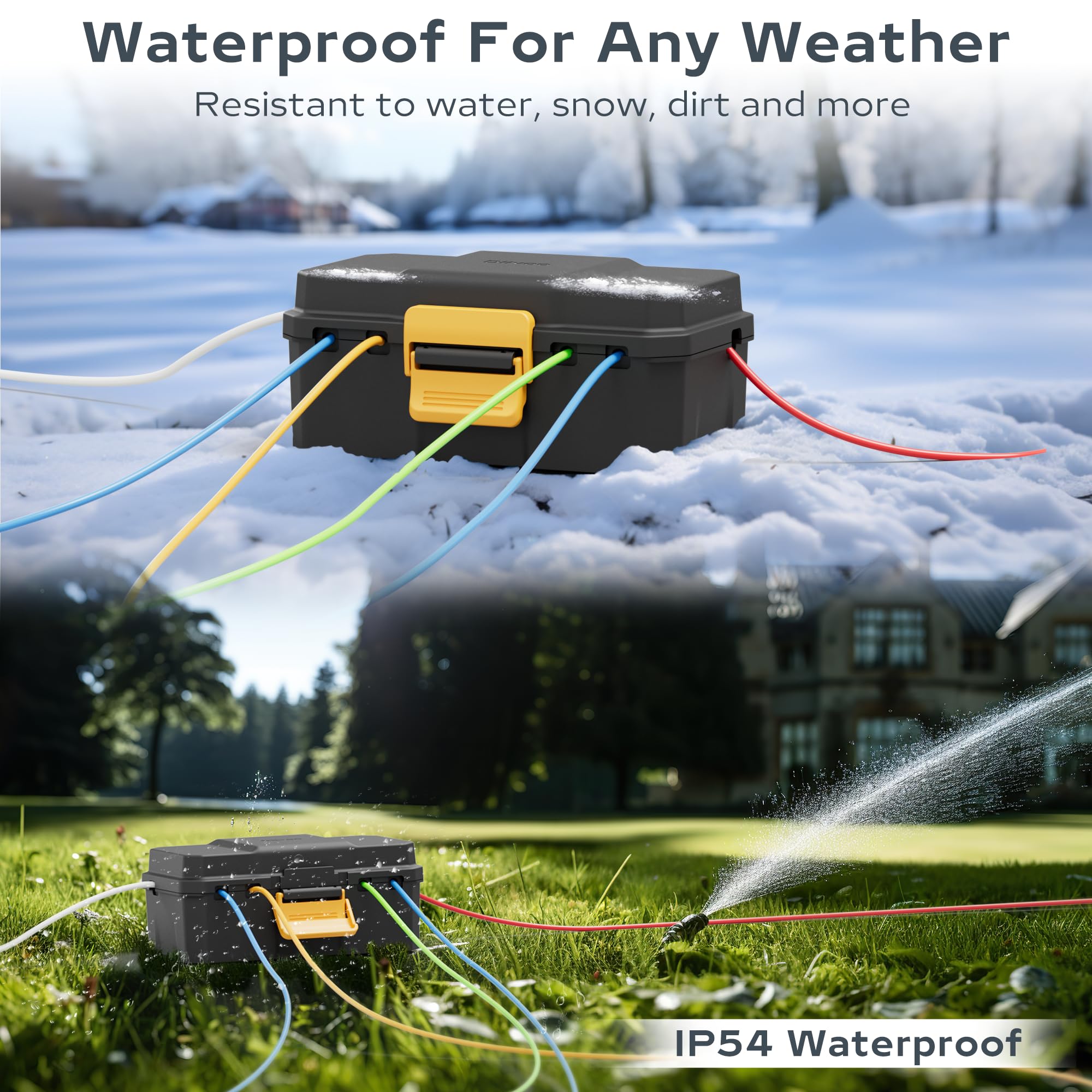 Diivoo waterdichte stopcontact - Outdoor Power Inlet Box recensie en prijs