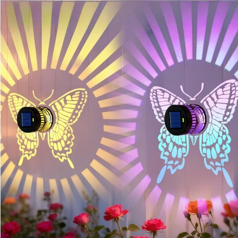Decoratieve zonne-vlinderlampe - Outdoor Power Post recensie en prijs