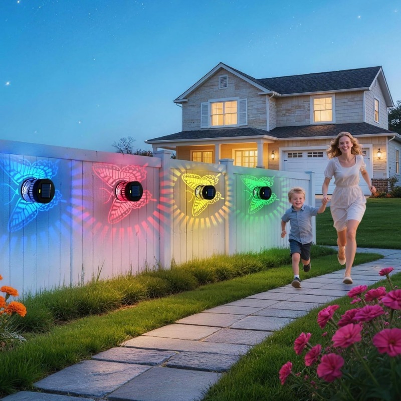 Decoratieve zonne-vlinderlampe - Outdoor Power Post recensie en prijs
