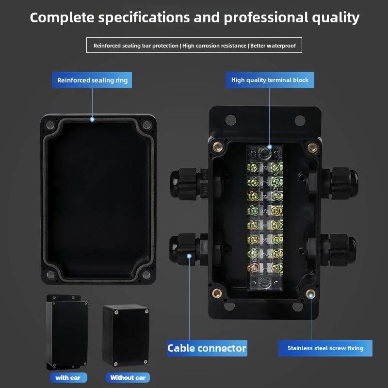 Waterdichte aansluitdoos met t - Outdoor Power Cable Junction Box recensie en prijs