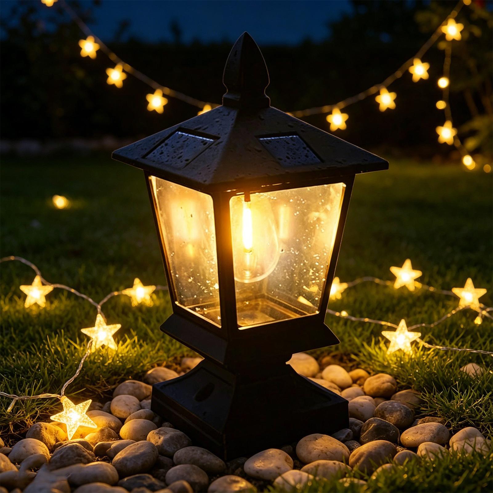 Waterdichte zonne-tuinlampen v - Outdoor Power Post recensie en prijs