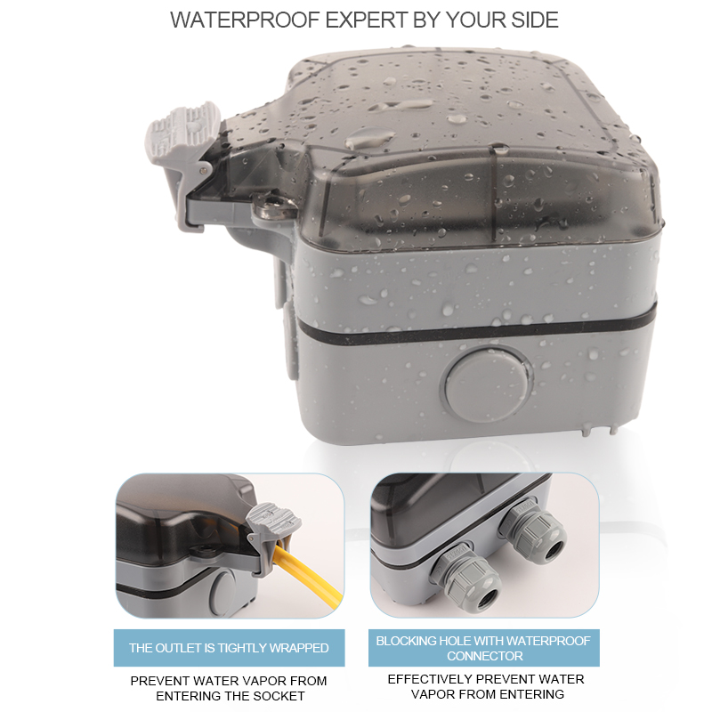 IP66 Eu Duitsland Standaard Wa - Outdoor Power Outlet Waterproof recensie en prijs