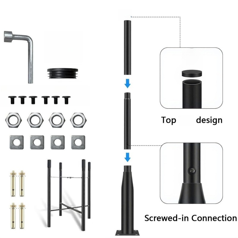   Universele lichtmastset voor - Outdoor Power Post recensie en prijs