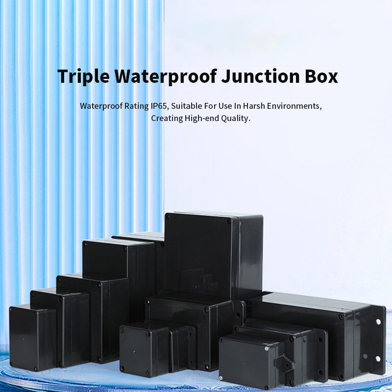 Type F Zwarte waterdichte aans - Outdoor Power Monitor recensie en prijs