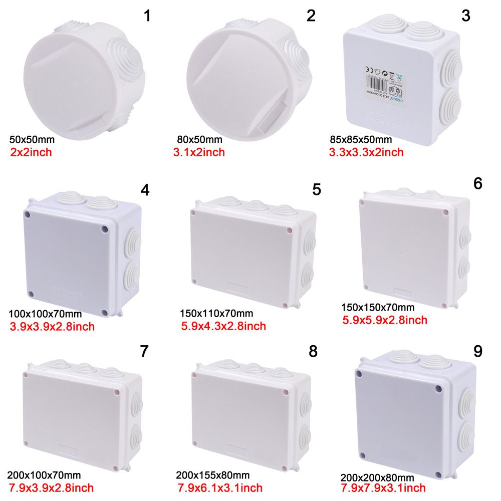 Buitenaansluitkabel Tak Abs Pl - Outdoor Power Cable Junction Box recensie en prijs