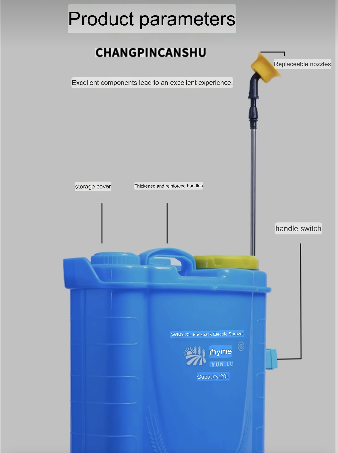 16L elektrische spuitmachine L - Electric Sprayer Backpack recensie en prijs