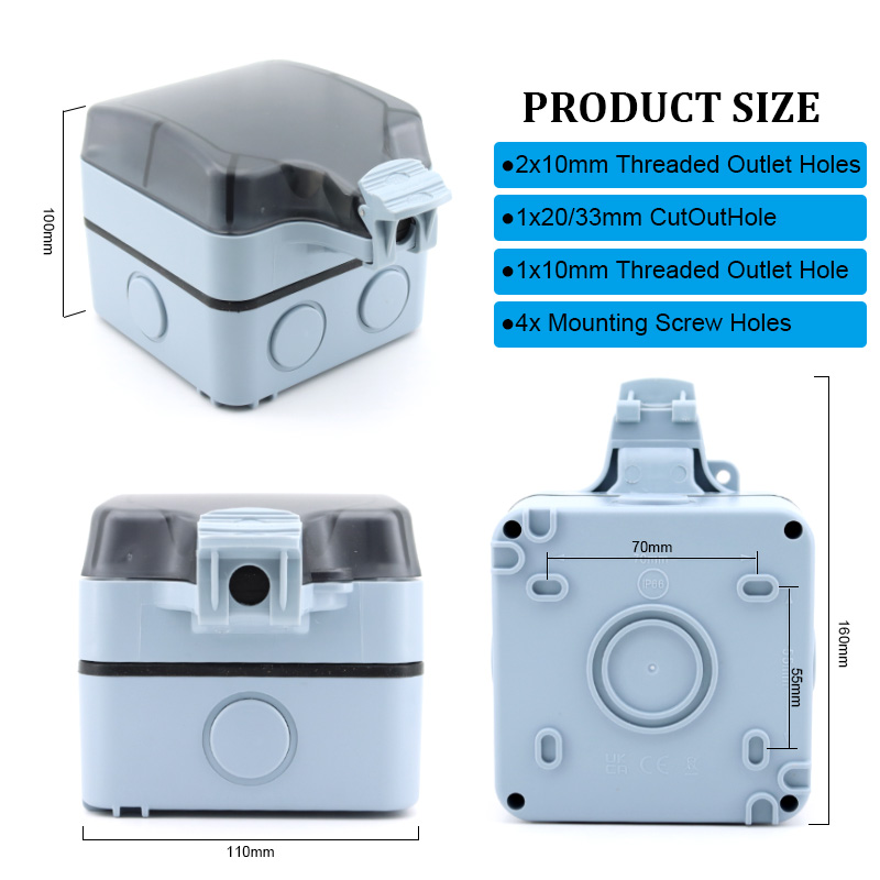 Outdoor Power Outlet Box Water - Outdoor Power Outlet Waterproof recensie en prijs