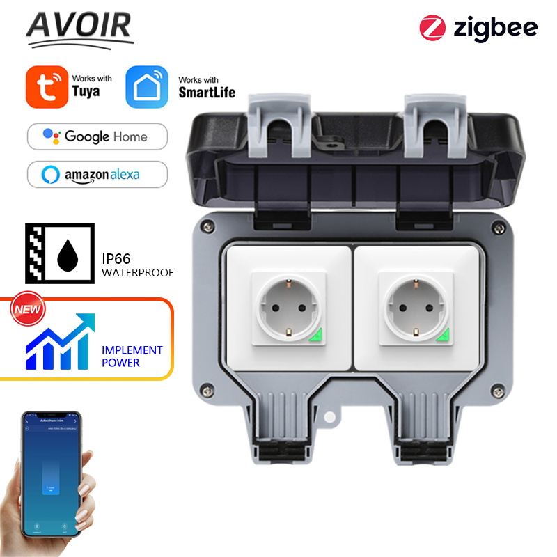 Avoir Tuya Zigbee Stopcontacte - Outdoor Power Usa recensie en prijs