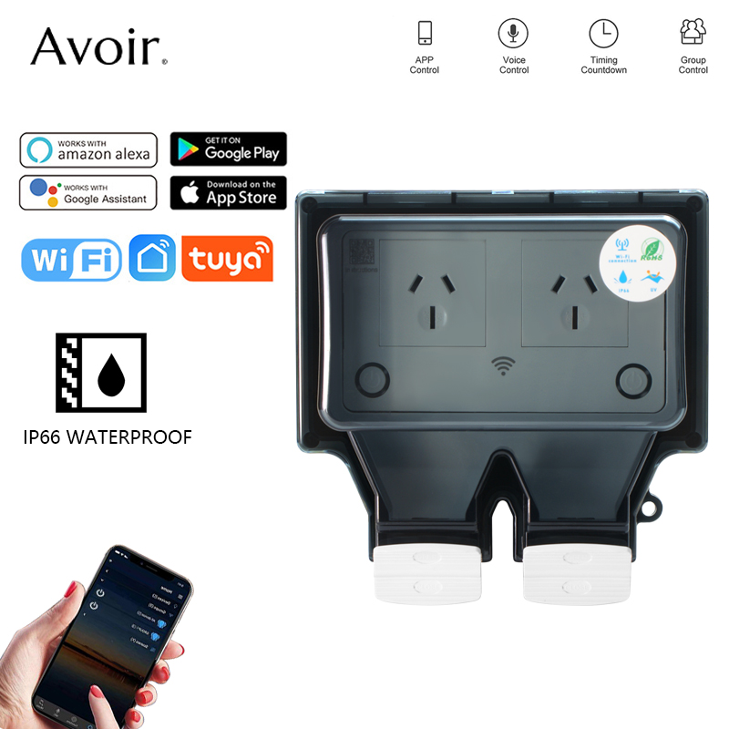 Avoir Tuya Wifi Waterdichte St - Outdoor Power Inlet Box recensie en prijs