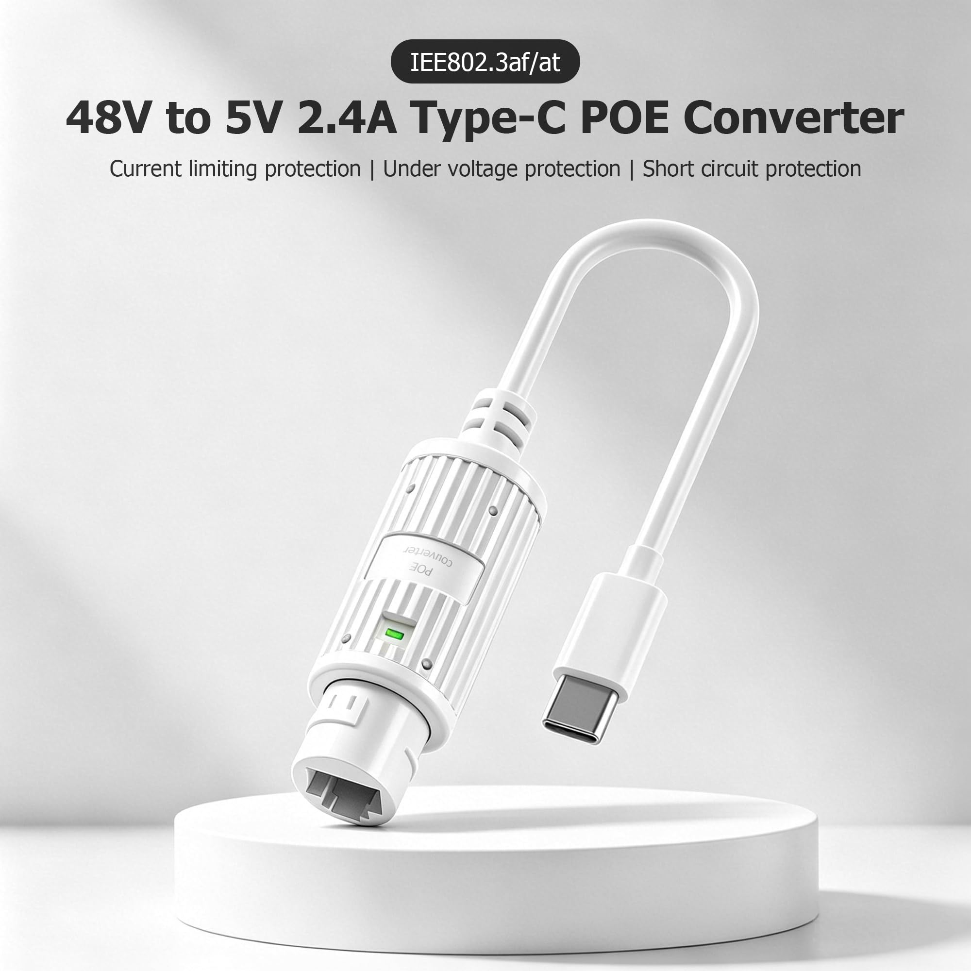 POE naar USB-C stroomconverter - Outdoor Power Monitor recensie en prijs