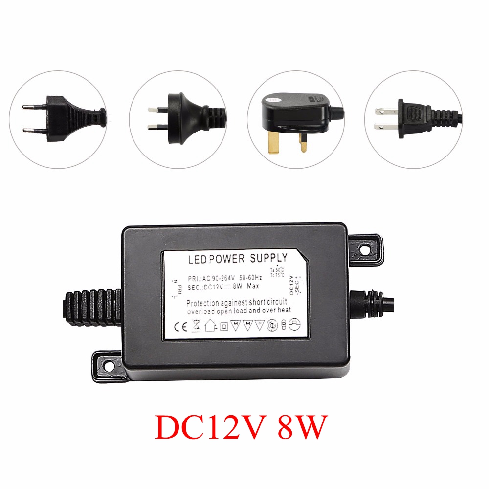 IP67 Waterdichte DC12V 8W tran - Outdoor Power Transformer recensie en prijs