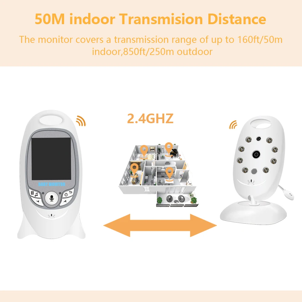 VB601 Elektronische babyfoon m - Outdoor Power Monitor recensie en prijs