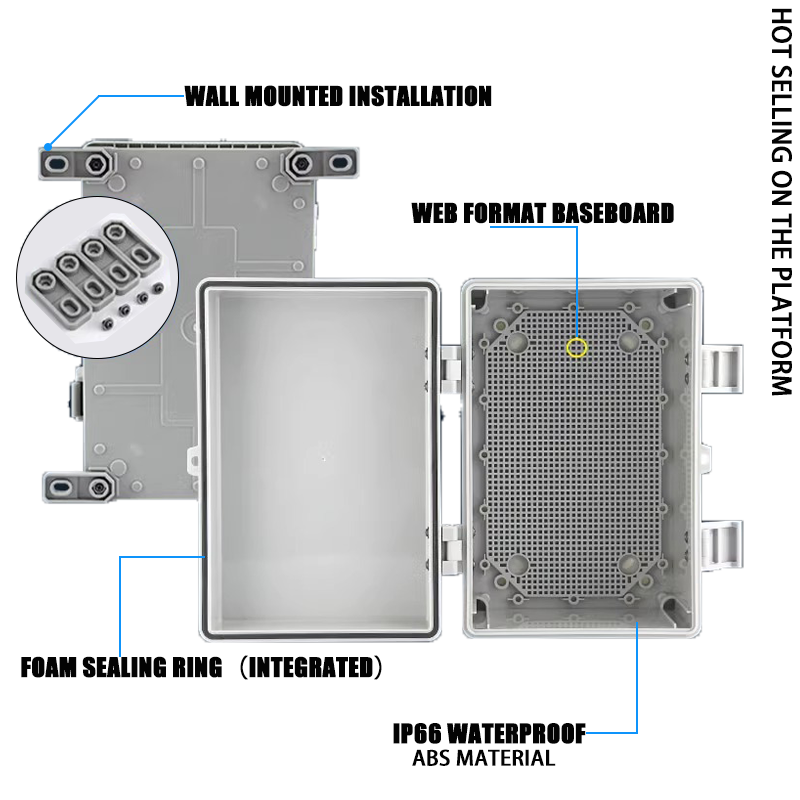 IP66 ABS Waterdichte Buiten El - Outdoor Power Cable Junction Box recensie en prijs