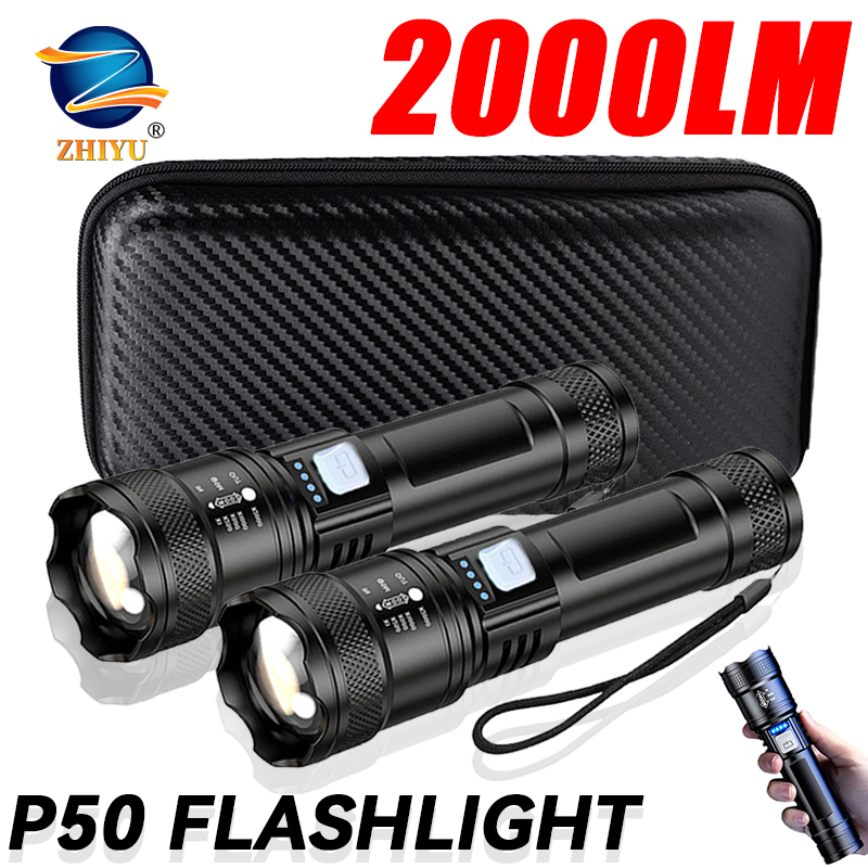 Tactische LED-zaklamp 2000LM U - Outdoor Power Supply recensie en prijs