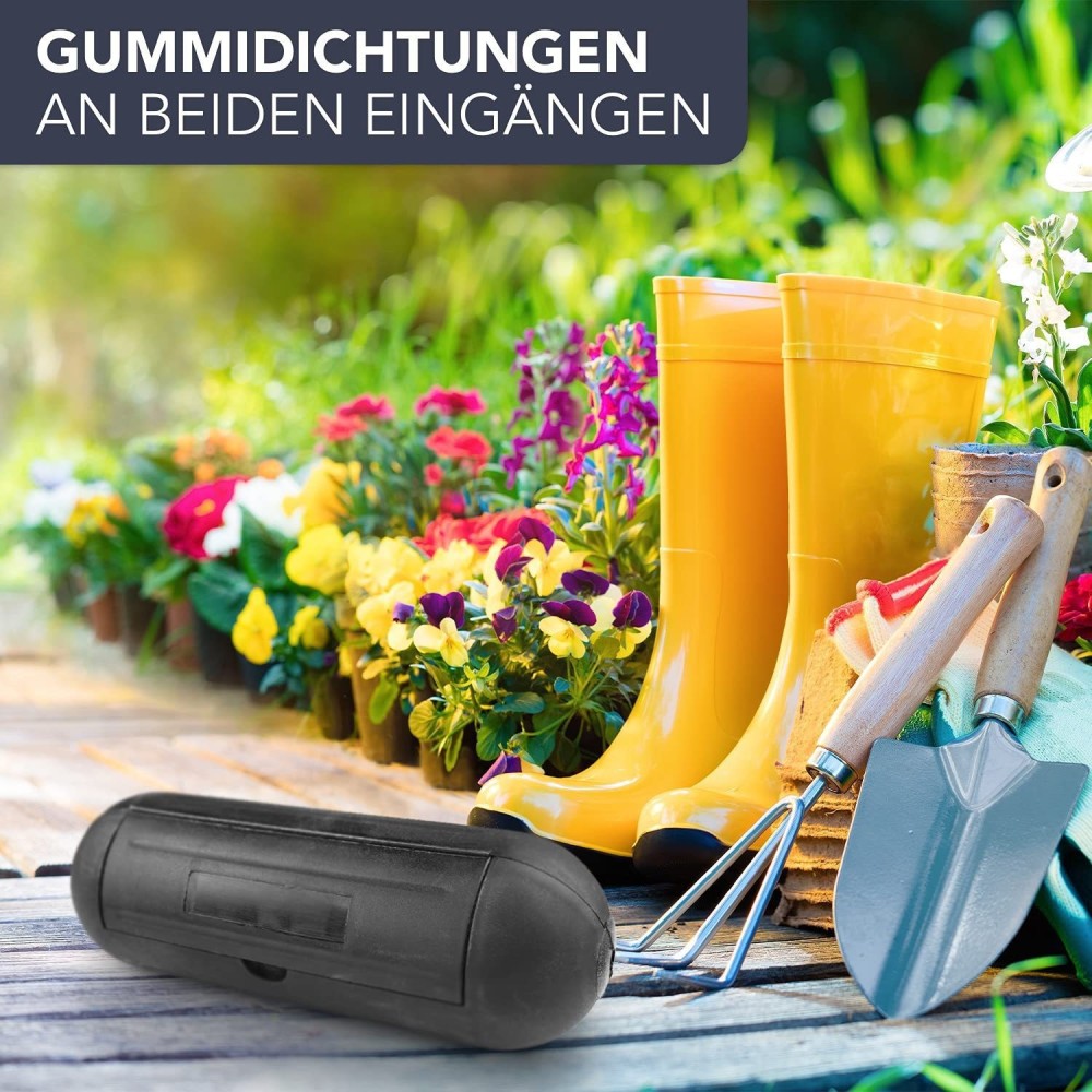 Waterdichte stroomverlengkabel - Outdoor Power Cable Junction Box recensie en prijs