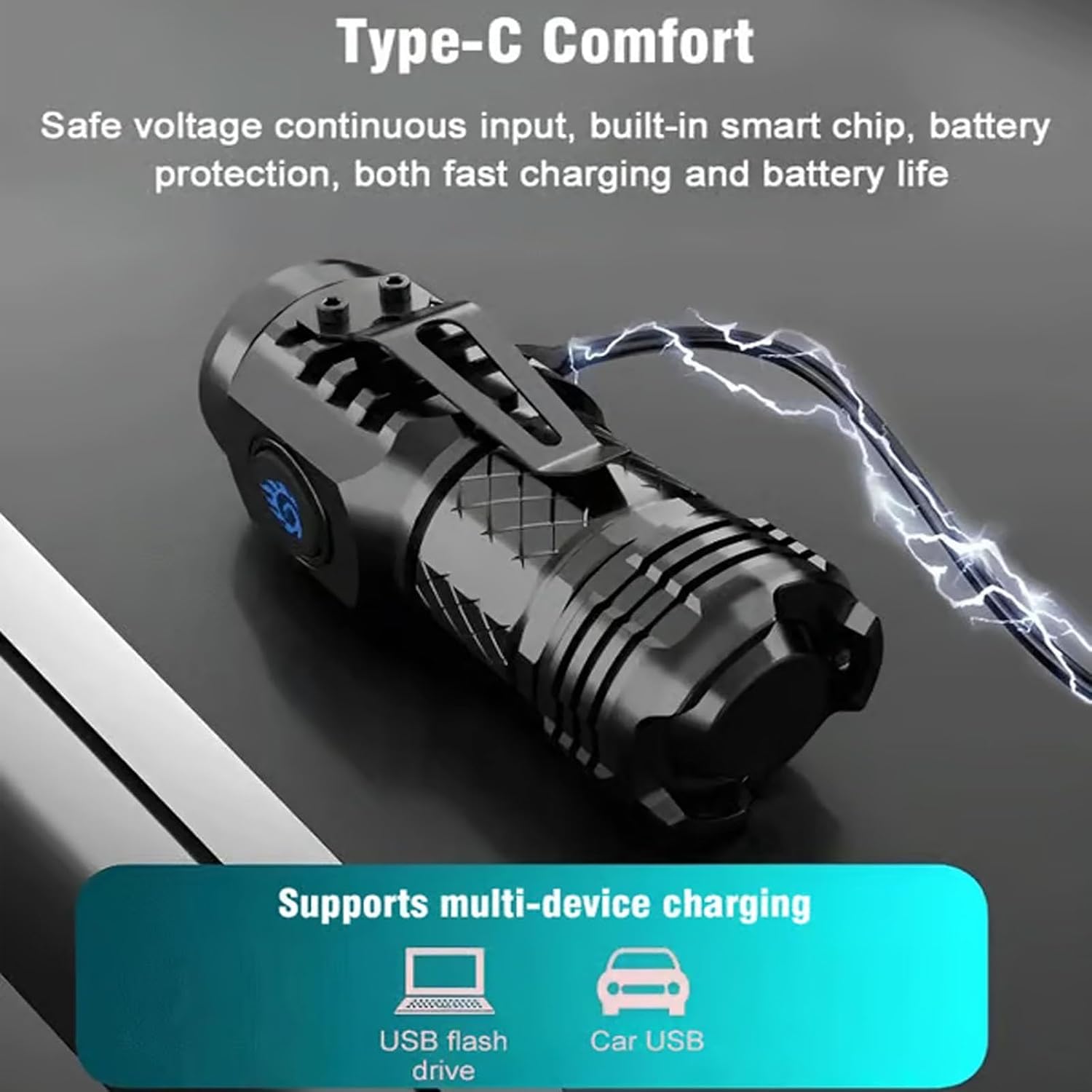 Hoge Sterke Tactische Zaklamp  - Outdoor Power Supply recensie en prijs