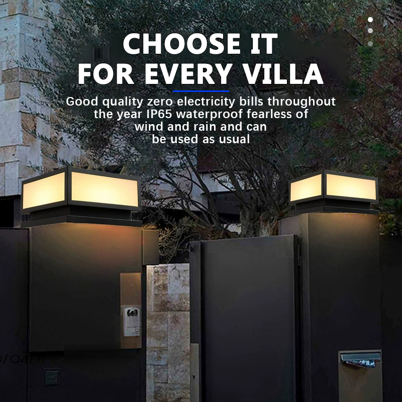 Outdoor LED-zonnekolomlicht Wa - Outdoor Power Post recensie en prijs