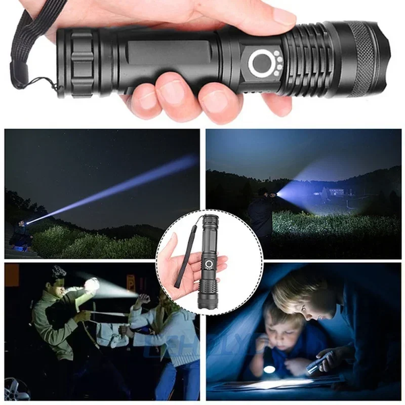High Power XHP70 Led-zaklamp U - Outdoor Power Supply recensie en prijs
