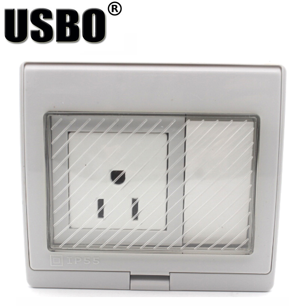 Witte IP55 buiten anti-UV wand - Outdoor Power Inlet Box recensie en prijs