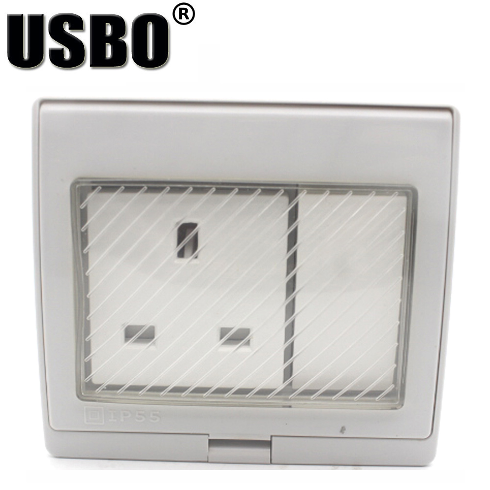 Witte IP55 buiten anti-UV wand - Outdoor Power Inlet Box recensie en prijs