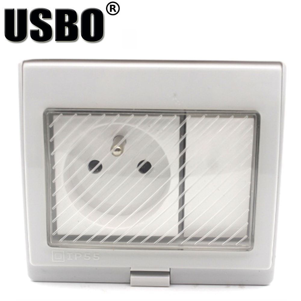 Witte IP55 buiten anti-UV wand - Outdoor Power Inlet Box recensie en prijs